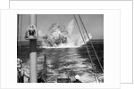 Depth Charge Exploding by Anonymous