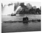 USS Nautilus in New York Harbor by Anonymous