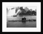 USS Nautilus in New York Harbor by Anonymous