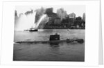 USS Nautilus in New York Harbor by Anonymous