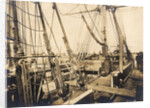 Deck of Whaling Bark Kathleen by Anonymous