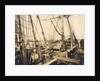 Deck of Whaling Bark Kathleen by Anonymous