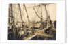 Deck of Whaling Bark Kathleen by Anonymous