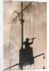 Lookout in Crow's Nest of US Subchaser by Anonymous