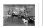 Models of Colonists' Ships by Anonymous