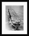 Planes on Deck of Aircraft Carrier USS Langley by Anonymous