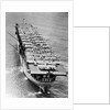 Planes on Deck of Aircraft Carrier USS Langley by Anonymous