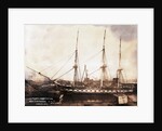 Frigate USS Constitution by Anonymous