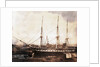 Frigate USS Constitution by Anonymous