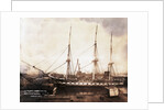 Frigate USS Constitution by Anonymous