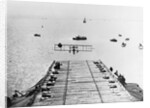 Ely Landing on Deck of USS Pennsylvania by Anonymous