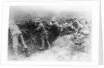 Soldiers Shooting From Their Trench by Anonymous