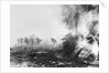 Tank Exploding into Flames by Anonymous