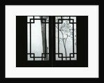 Trees Seen Through House Windows in Pingyao by Anonymous