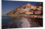 Beach in Positano, Italy by Anonymous