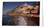 Beach in Positano, Italy by Anonymous