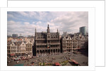 The Grand' Place in Brussels by Anonymous