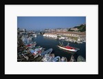 Fishing Boats in Harbor by Anonymous