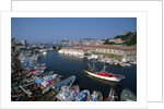 Fishing Boats in Harbor by Anonymous
