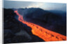 Lava Flow from Mount Etna by Anonymous