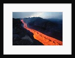 Lava Flow from Mount Etna by Anonymous