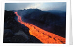 Lava Flow from Mount Etna by Anonymous