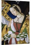 Detail of Fresco Painting of Frederick III's Betrothal to Eleonora of Portugal by Pinturicchio