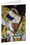 Detail of Fresco Painting of Frederick III's Betrothal to Eleonora of Portugal by Pinturicchio