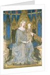 Detail of Virgin and Child Enthroned from Maesta by Simone Martini