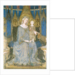 Detail of Virgin and Child Enthroned from Maesta by Simone Martini