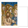 Detail of Saints and Martyrs from Maesta by Simone Martini