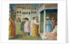 Detail of Healing of the Cripple and Raising of Tabitha by Masolino da Panicale