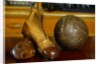 1900s Soccer Ball and Boots by Anonymous