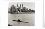 U.S.S. Nautilus Floating in New York Harbor by Anonymous