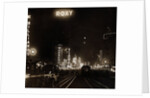 Times Square at Night, Circa the 1920's by Anonymous