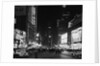 A View of Times Square at Night by Anonymous