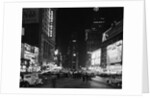A View of Times Square at Night by Anonymous