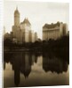 View of the Plaza Hotel, the Savoy Hotel and the Sherry-Netherland Hotel Reflected in the Water by Anonymous