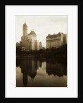 View of the Plaza Hotel, the Savoy Hotel and the Sherry-Netherland Hotel Reflected in the Water by Anonymous