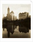 View of the Plaza Hotel, the Savoy Hotel and the Sherry-Netherland Hotel Reflected in the Water by Anonymous