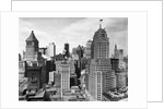 Unusual View of World's Money Center or Financial District by Anonymous