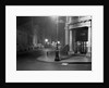 View of Wall Street During Nighttime Hours by Anonymous
