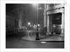 View of Wall Street During Nighttime Hours by Anonymous