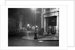 View of Wall Street During Nighttime Hours by Anonymous
