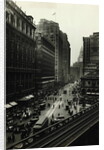 View of Elevated Train at Herald Square by Anonymous