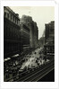 View of Elevated Train at Herald Square by Anonymous