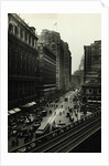 View of Elevated Train at Herald Square by Anonymous