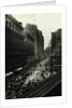 View of Elevated Train at Herald Square by Anonymous