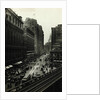 View of Elevated Train at Herald Square by Anonymous