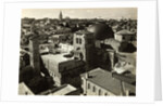 View of Jerusalem Showing Church of Holy Sepulchre in Foreground by Anonymous